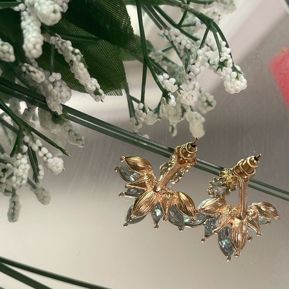 New! Vintage Style gold earrings - Picture 3 of 5